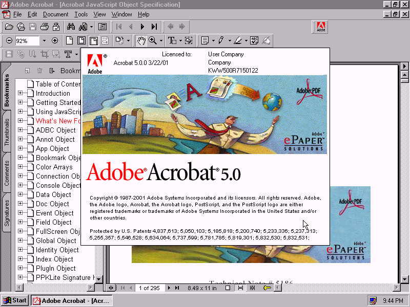 adobe acrobat writer 5.0 free download for windows 7